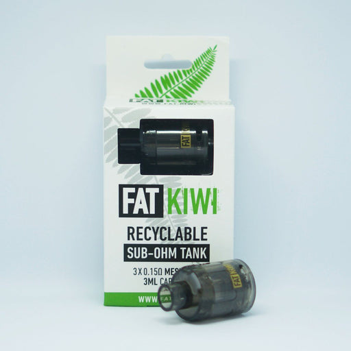 Fat Kiwi - Recyclable Sub-Ohm Tank (3 Pack) - Vapoureyes
