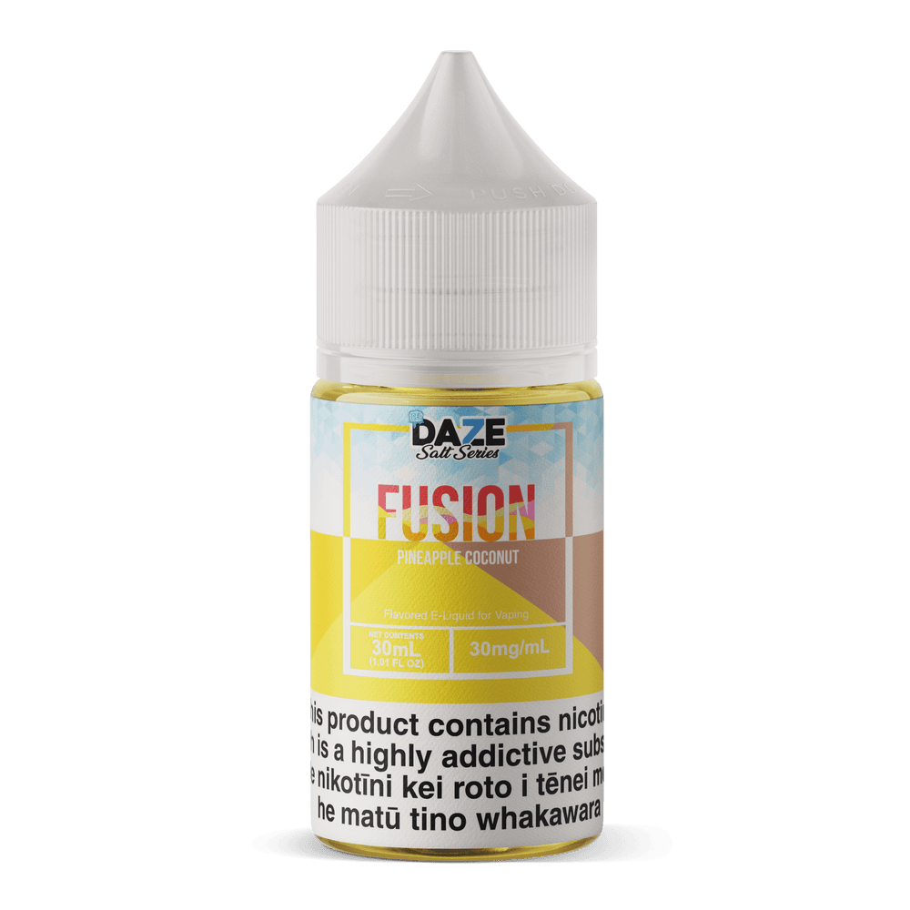 7DAZE Fusion Iced Salts - Pineapple Coconut - Vapoureyes