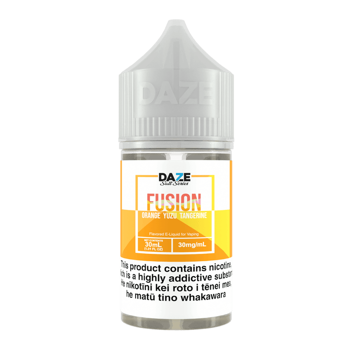 7DAZE Fusion Salts - Orange Yuzu Tangerine - Vapoureyes