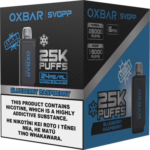 OXBAR SVOPP Pod Launch Carton - Blueberry Raspberry