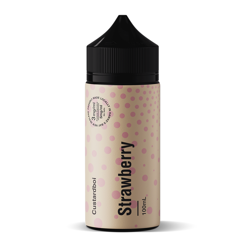 Custardboi - Strawberry - Vapoureyes