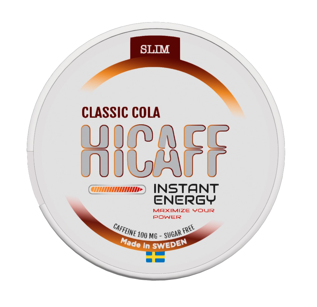 HICAFF - Classic Cola flavoured Caffeine Pouches - 100mg