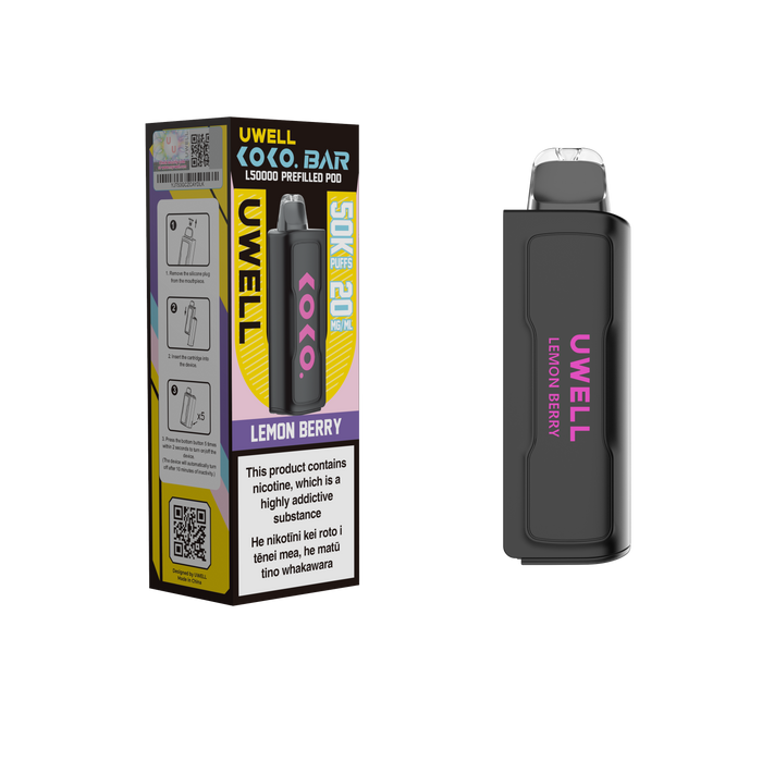 UWELL - KOKO Bar L50000 Pod - Lemon Berry