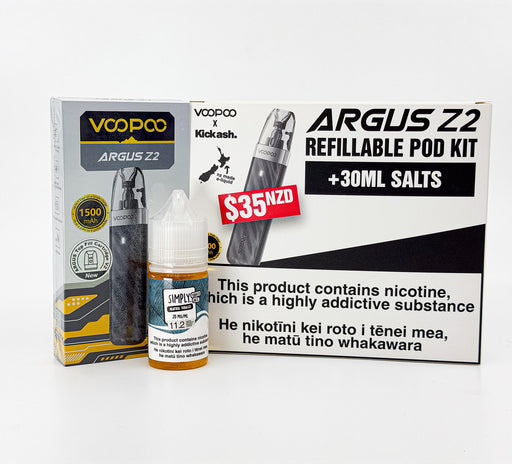 Argus Z2 Refillable Pod Kit - Simply Menthol Tobacco