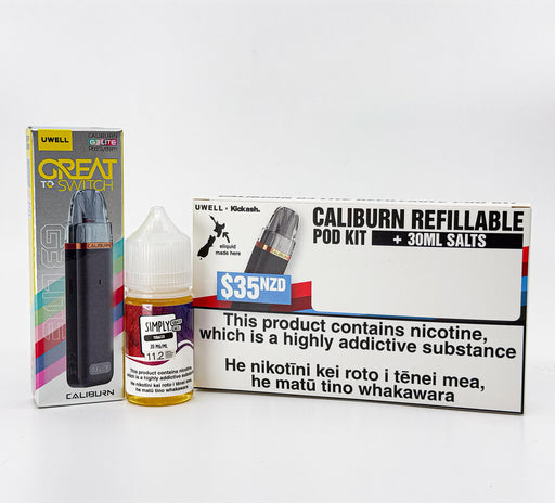 Caliburn G3 Lite Refillable Pod Kit - Simply Tobacco