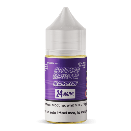 Custard Monster Salt - Blackberry - Vapoureyes