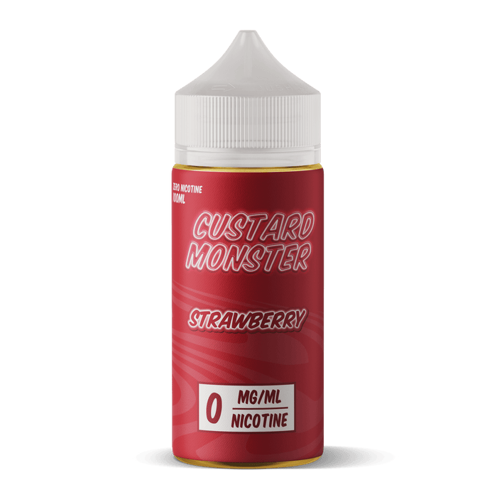 Custard Monster - Strawberry - Vapoureyes