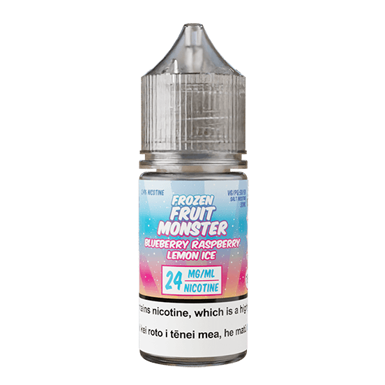 Frozen Fruit Monster Salt - Blueberry Raspberry Lemon Ice - Vapoureyes