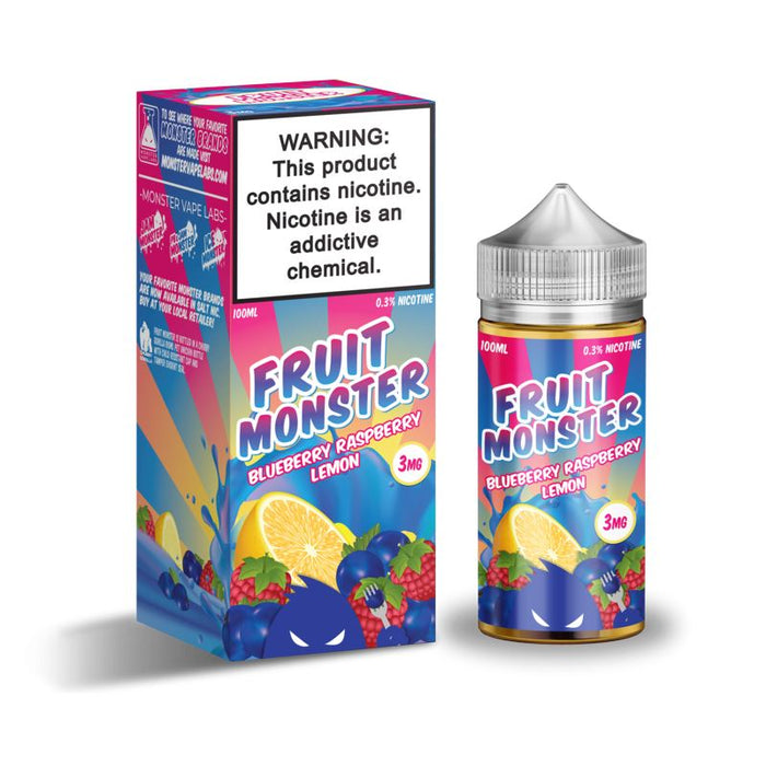 Fruit Monster - Blueberry Raspberry Lemon - Vapoureyes