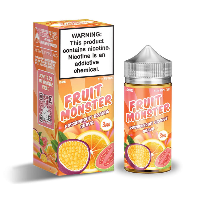 Fruit Monster Salt - Passionfruit Orange - Vapoureyes