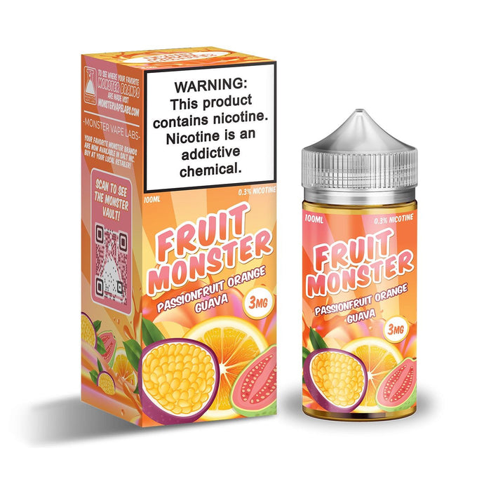 Fruit Monster Salt - Passionfruit Orange - Vapoureyes