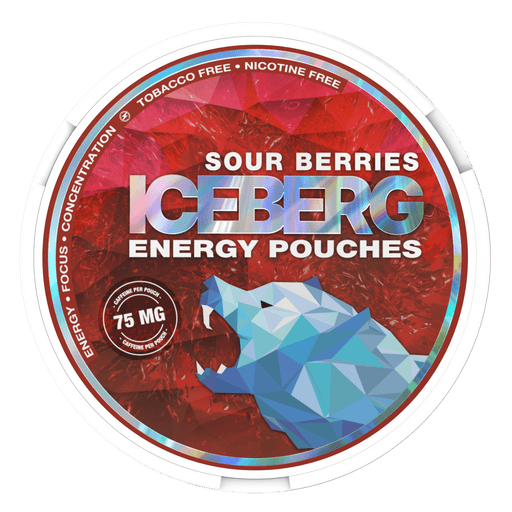 ICEBERG Energy Pouches - Sour Berries - Vapoureyes