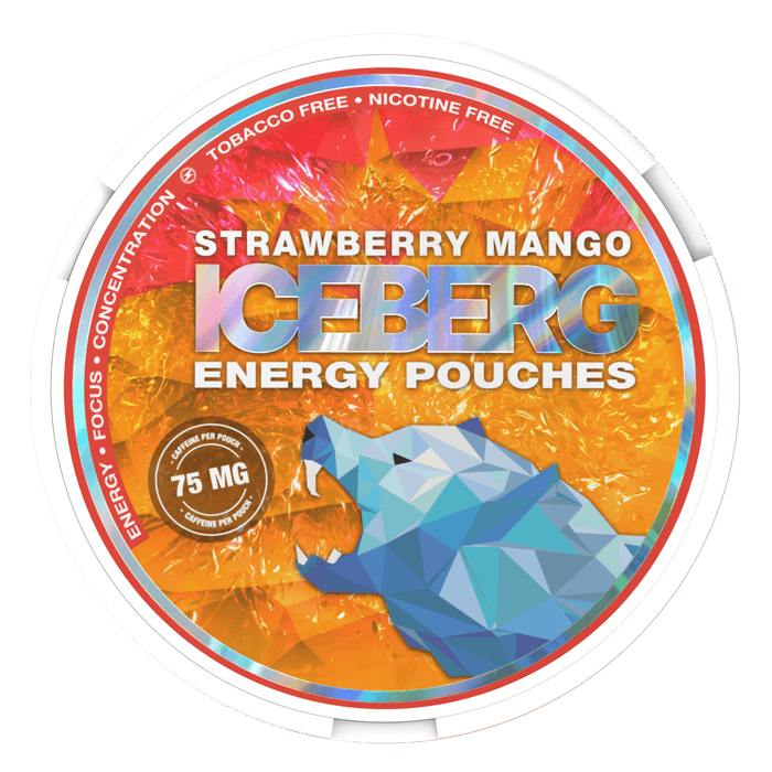 ICEBERG Energy Pouches - Strawberry Mango - Vapoureyes