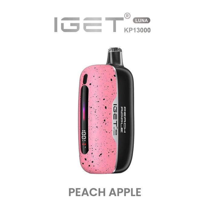 iGET Luna KP13000 Kit - Peach Apple - Vapoureyes