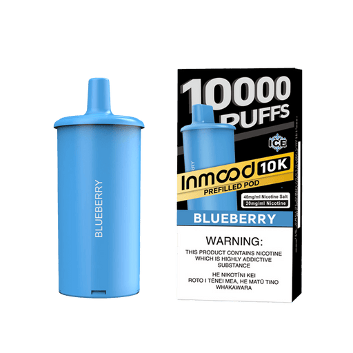 Inmood 10K Prefilled Pod - Blueberry - Vapoureyes