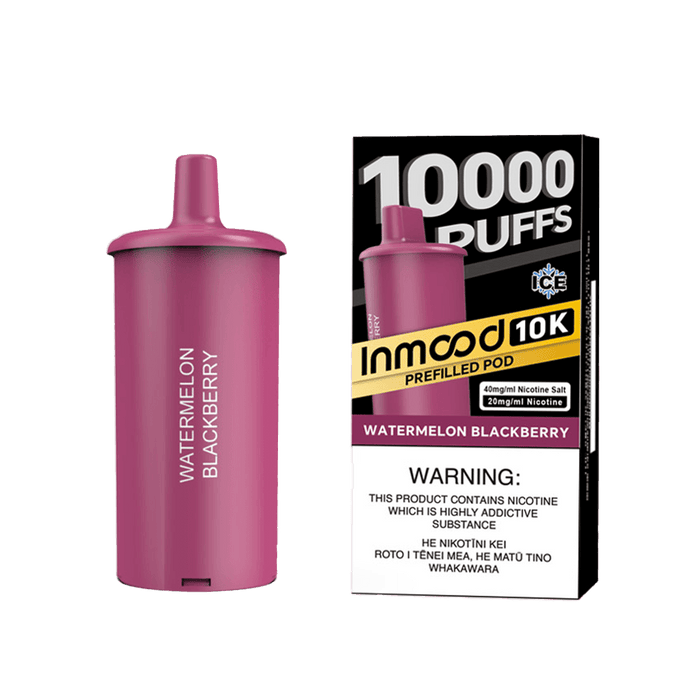 Inmood 10K Prefilled Pod - Watermelon Blackberry - Vapoureyes