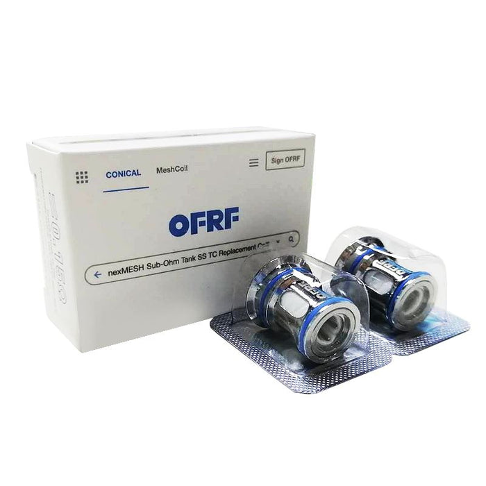 OFRF - nexMESH Conical Replacement Coils (2 Pack) - Vapoureyes NZ