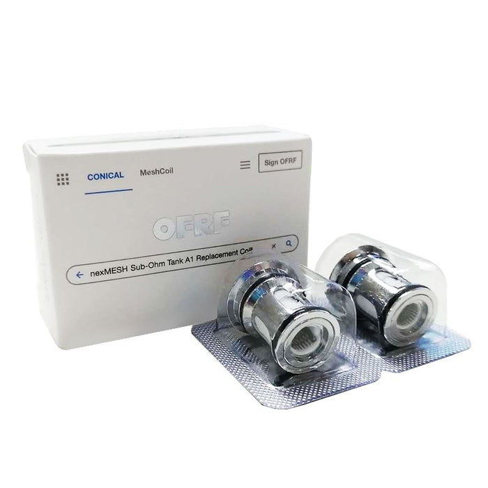 OFRF - nexMESH Conical Replacement Coils (2 Pack) - Vapoureyes NZ