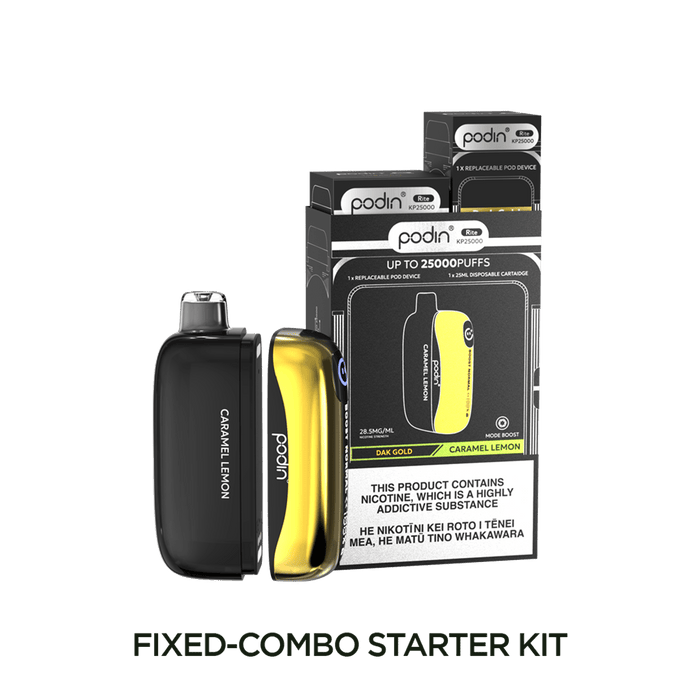Podin - Rite KP25000 Kit - Caramel Lemon - Vapoureyes