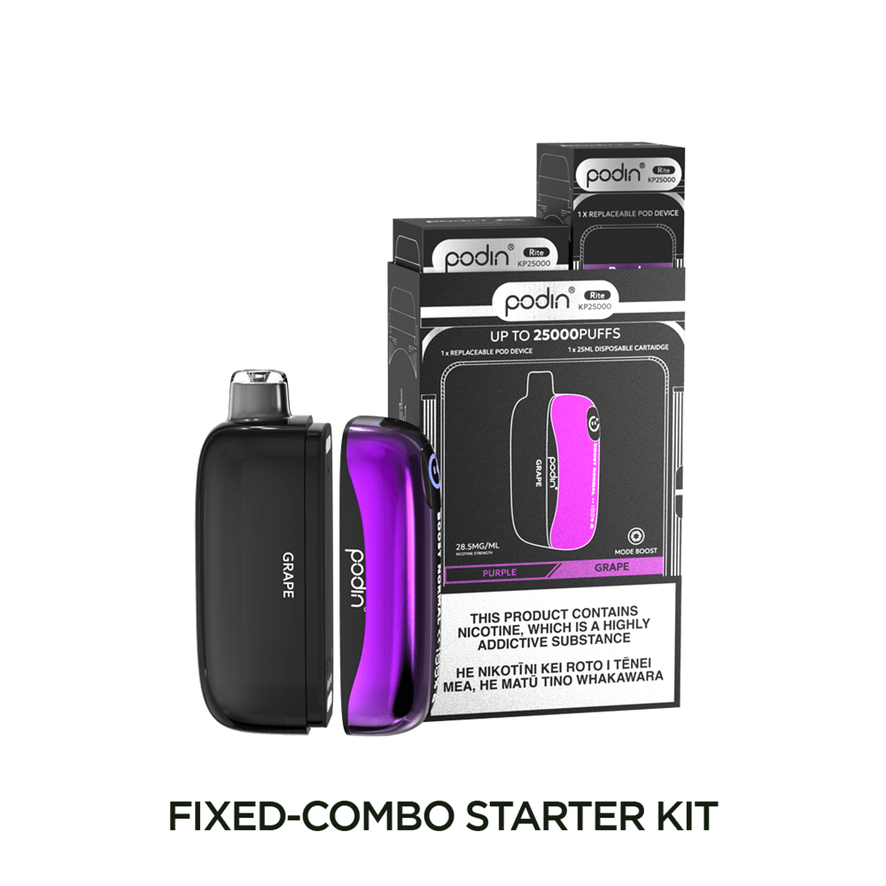 Podin - Rite KP25000 Kit - Grape - Vapoureyes