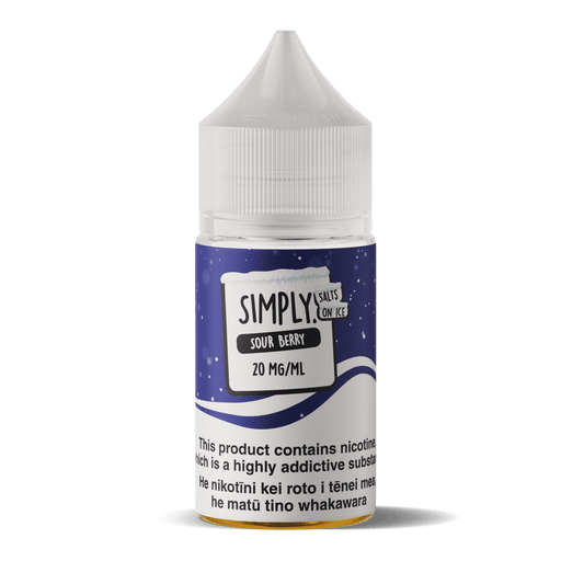 Simply Salts On Ice - Sour Berry - Vapoureyes