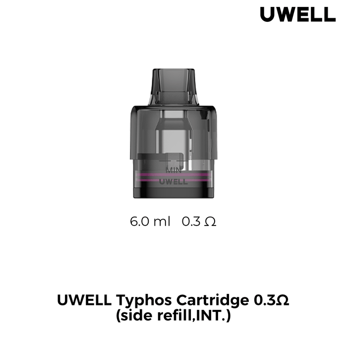 Uwell - Typhos Replacement Pods (2 Pack) - Vapoureyes