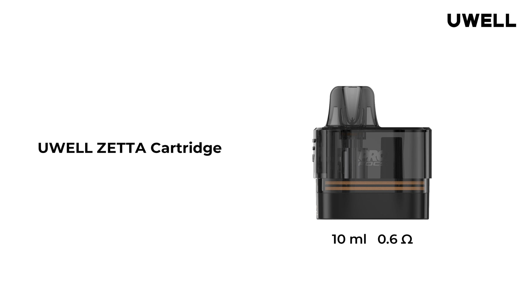 Uwell - Zetta Replacement Pods (2 Pack) - Vapoureyes