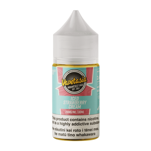 Vapetasia Iced Salts - Strawberry Cream - Vapoureyes