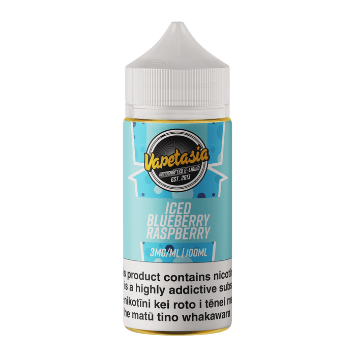 Vapetasia Killer Fruits - Iced Blueberry Raspberry - Vapoureyes