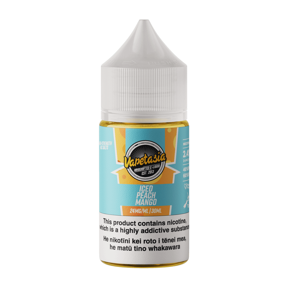 Vapetasia Killer Fruits Iced Salts - Peach Mango - Vapoureyes