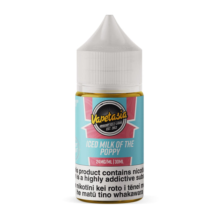 Vapetasia Salts - Iced Milk of the Poppy - Vapoureyes