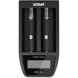 XTAR - Lebih 4 Pengecas Bateri Slim (Palam AU/NZ)