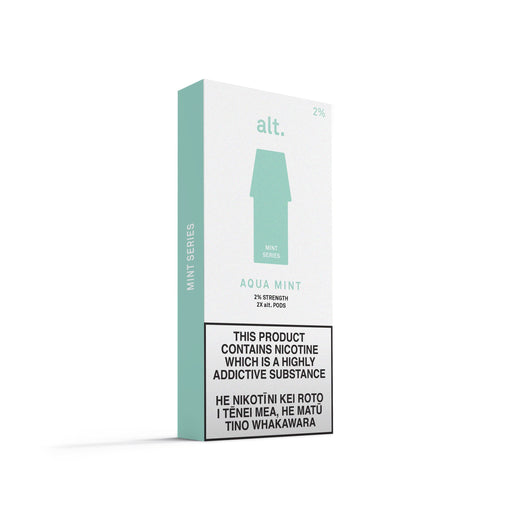 Alt - Aqua Mint Replacement Pods (2 Pack) - Vapoureyes