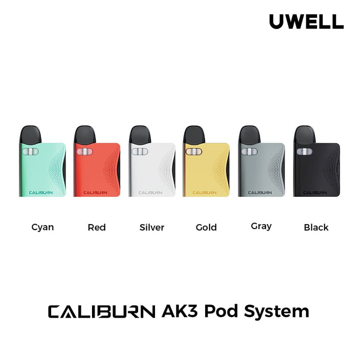 Uwell - Caliburn AK3 Pod Kit - Vapoureyes