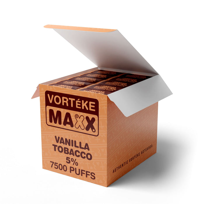 Vorteke Maxx Carton - Vanilla Tobacco (10pc) - Vapoureyes